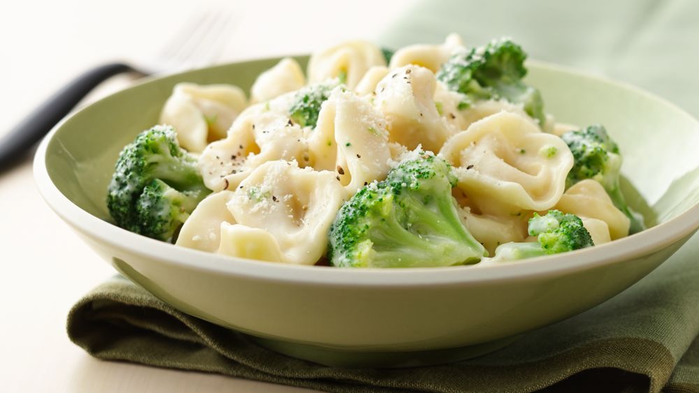 Broccoli and Tortellini Alfredo Recipe