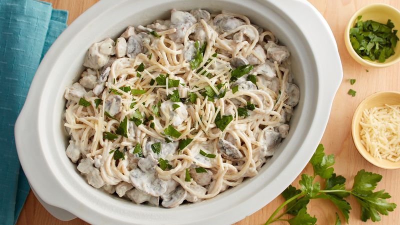 Slow Cooker Chicken Tetrazzini Recipe Pillsbury Com