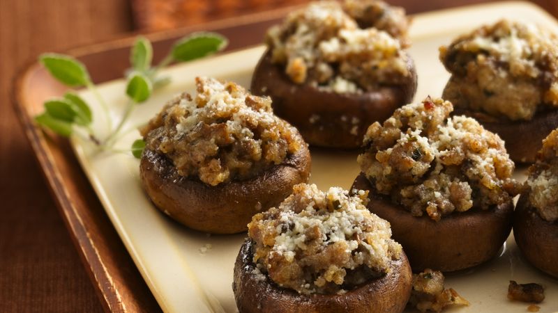 Image result for stuffed mushrooms