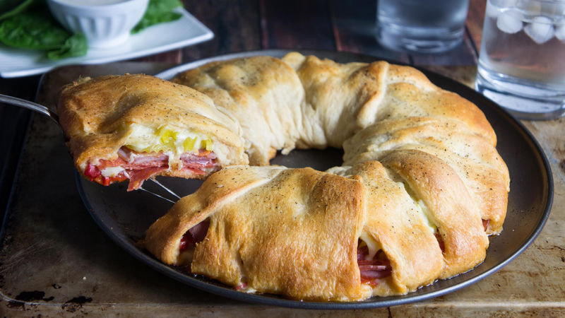 Rondelle de croissants épicés à l'italien