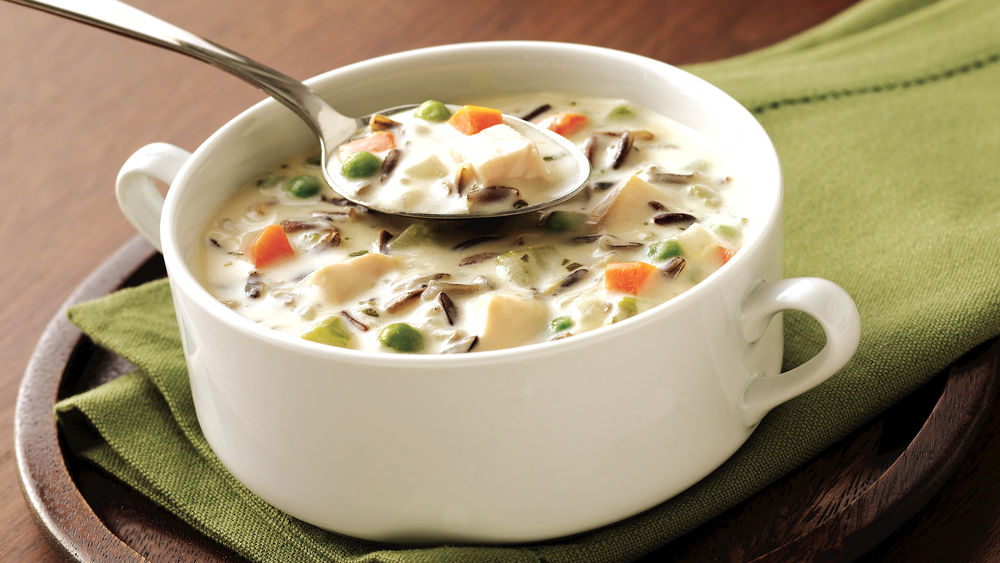 North Woods Wild Rice Soup recipe from