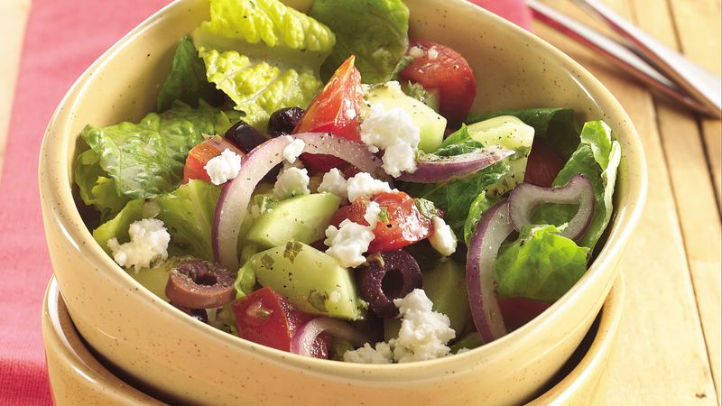 Gluten Free Garden Fresh Greek Salad Recipe Bettycrocker Com