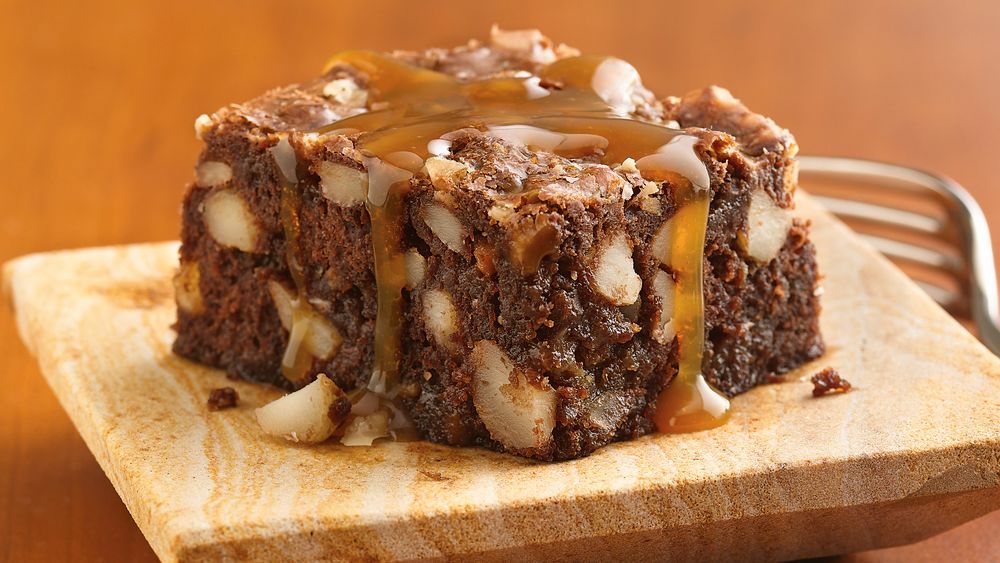 ToffeeBanana Brownies recipe from