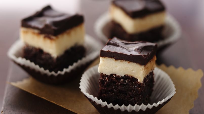 Creamy Coffee Filled Brownies