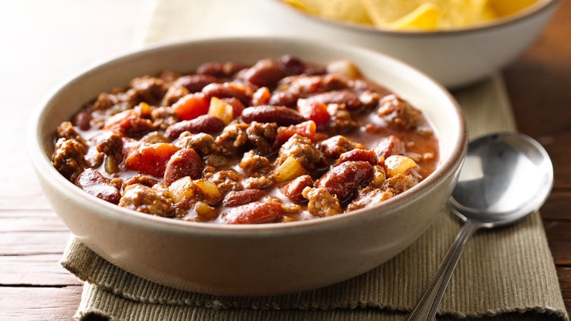 Chili con Carne recipe from Betty Crocker