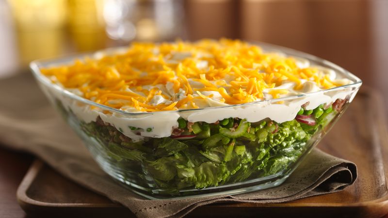 Skinny Seven-Layer Salad