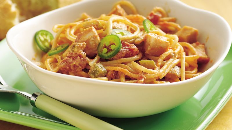 Chicken Spaghetti Olé
