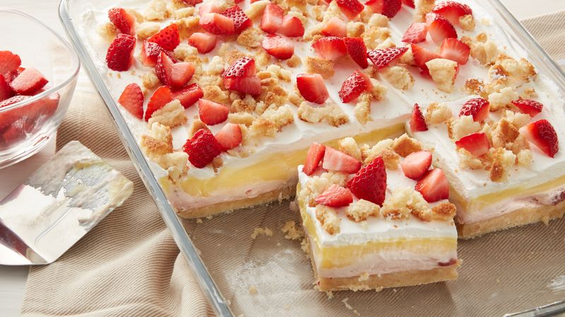 Strawberry Shortcake Lush Recipe Bettycrocker Com