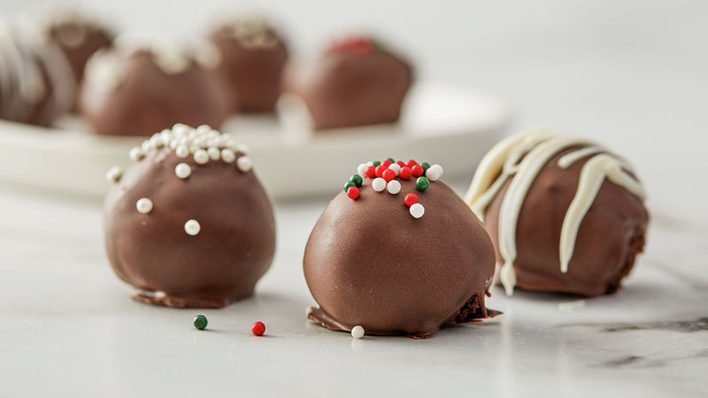 Holiday Cake Bon Bons Recipe Bettycrocker Com