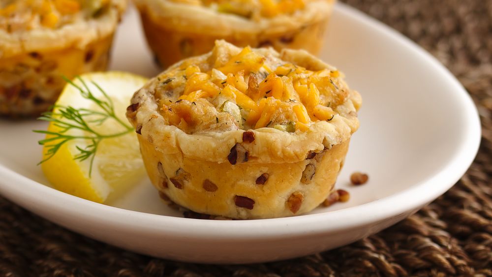 Salmon Pecan-Crusted Tartlets Recipe - Pillsbury.com