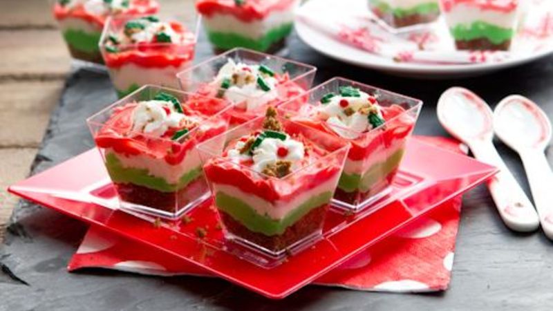 Mini Christmas Cheesecakes Recipe - Tablespoon.com