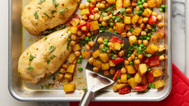 Sheet-Pan Curried Chicken and Vegetables