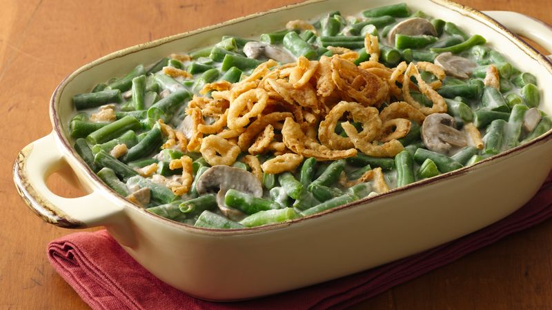 Image result for picture of green bean casserole