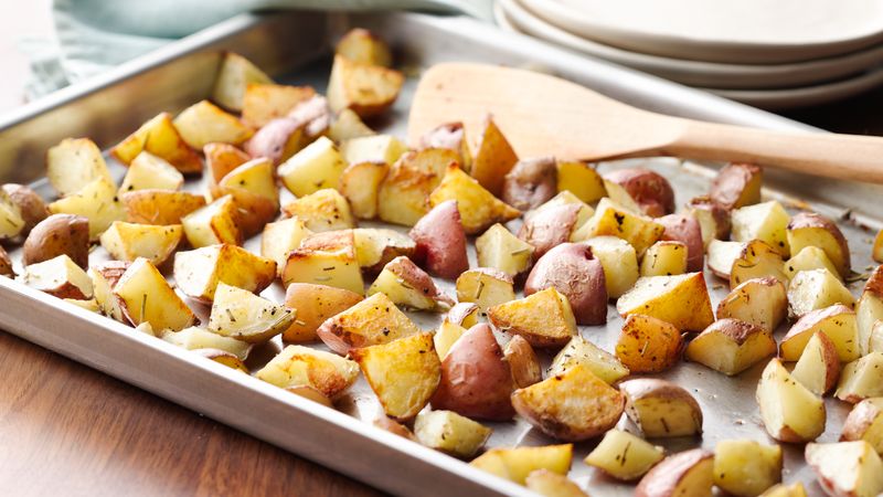 cubed baked potatoes