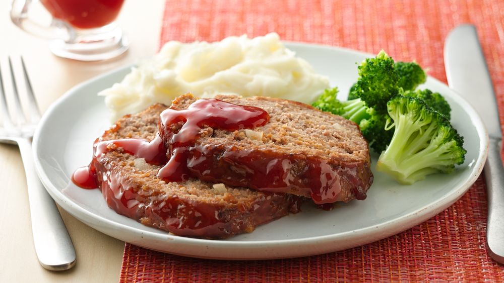 HomeStyle Meatloaf with Maple Glaze recipe from
