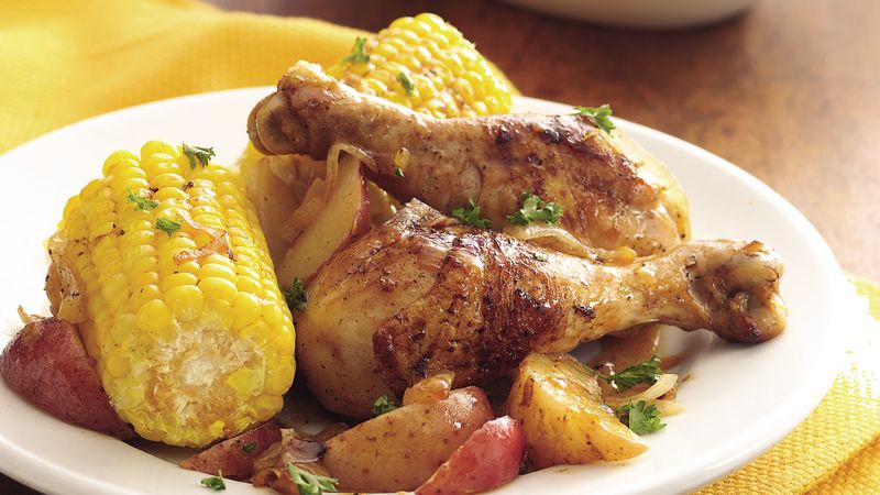 Home Style Chicken And Corn Recipe Bettycrocker Com