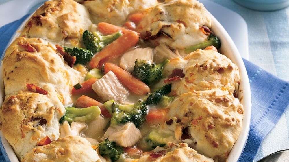 TurkeyBiscuit Pot Pie Recipe