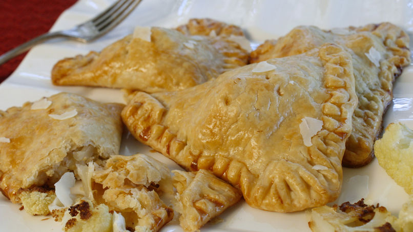 Cauliflower and Parmesan Cheese Empanadas