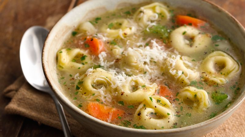 Tortellini soup