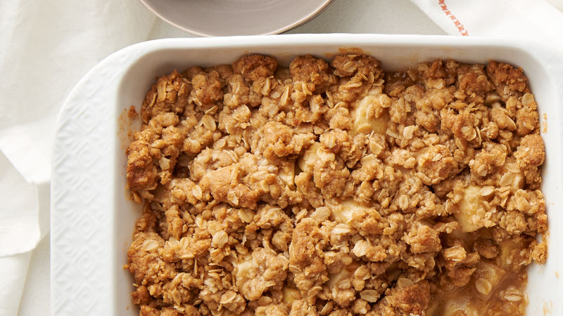 Apple Crisp With Oats Recipe Bettycrocker Com