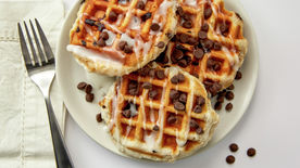 Chocolate Chip Biscuit Waffles