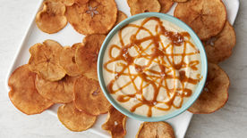 4-Ingredient Salted Caramel-Cream Cheese Dip