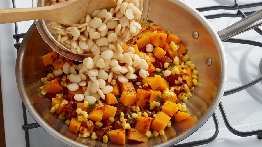 Lima Bean Salad with Corn and Pumpkin Recipe