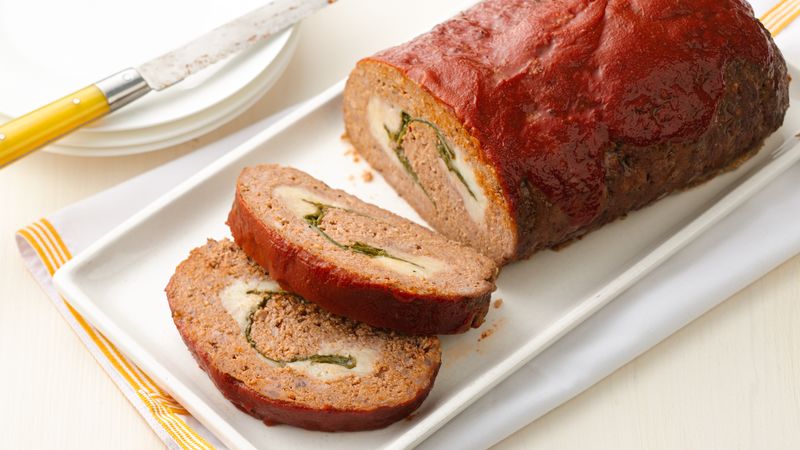 Rolled Italian Meatloaf recipe from Betty Crocker