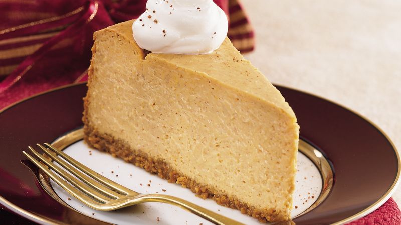 Light Pumpkin Cheesecake Recipe Pillsbury