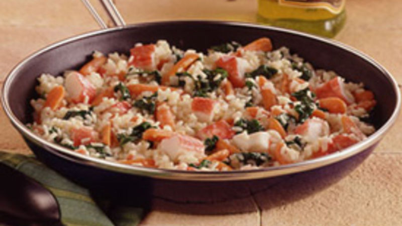Easy Seafood Risotto Recipe - BettyCrocker.com