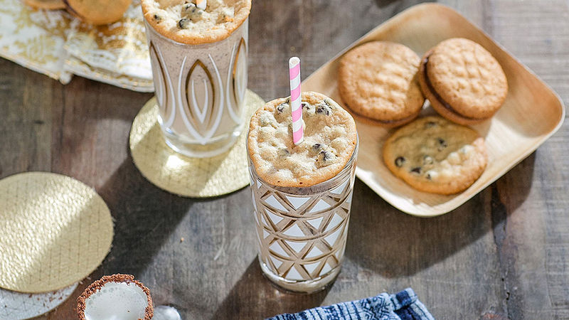 Boozy Cookie Milkshakes