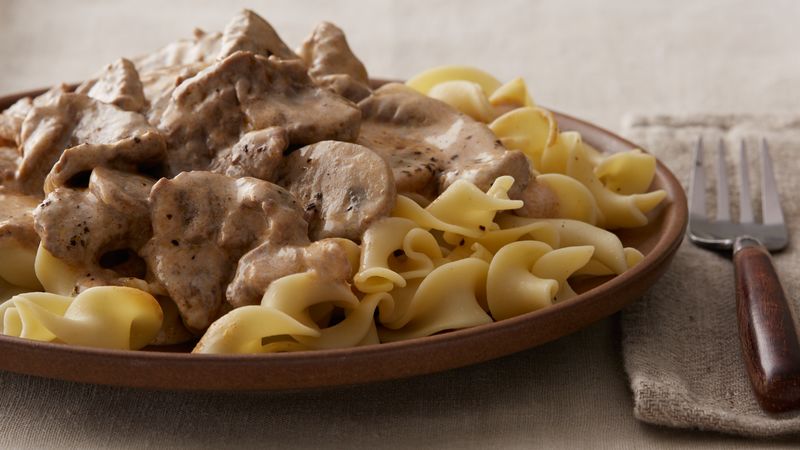 Beef Stroganoff With Campbells Golden Mushroom Soup - Beef Poster