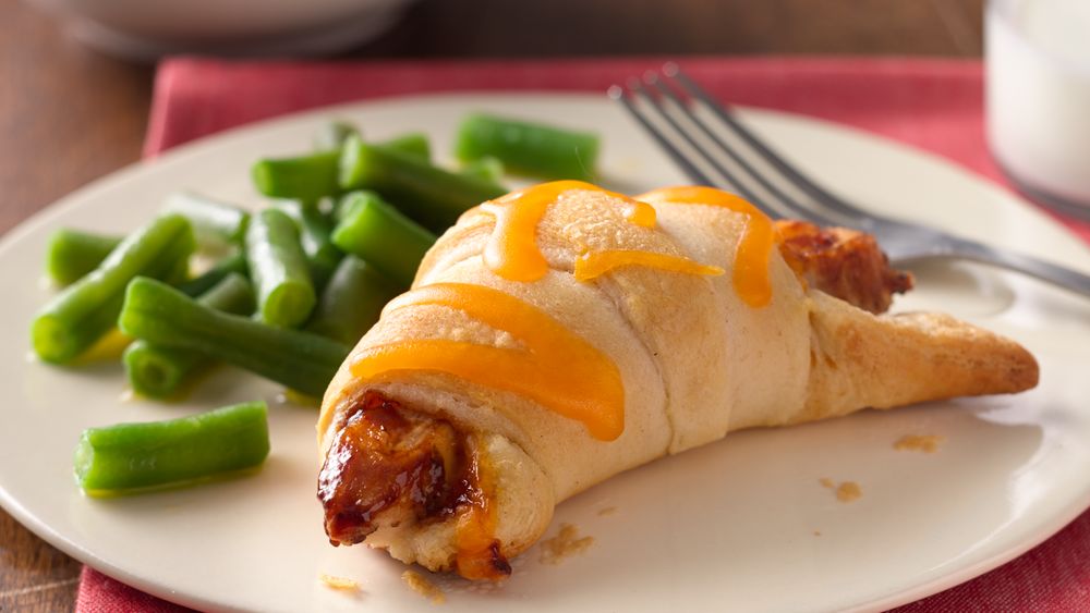 easy bbq chicken crescents recipe pillsbury com easy bbq chicken crescents recipe pillsbury com