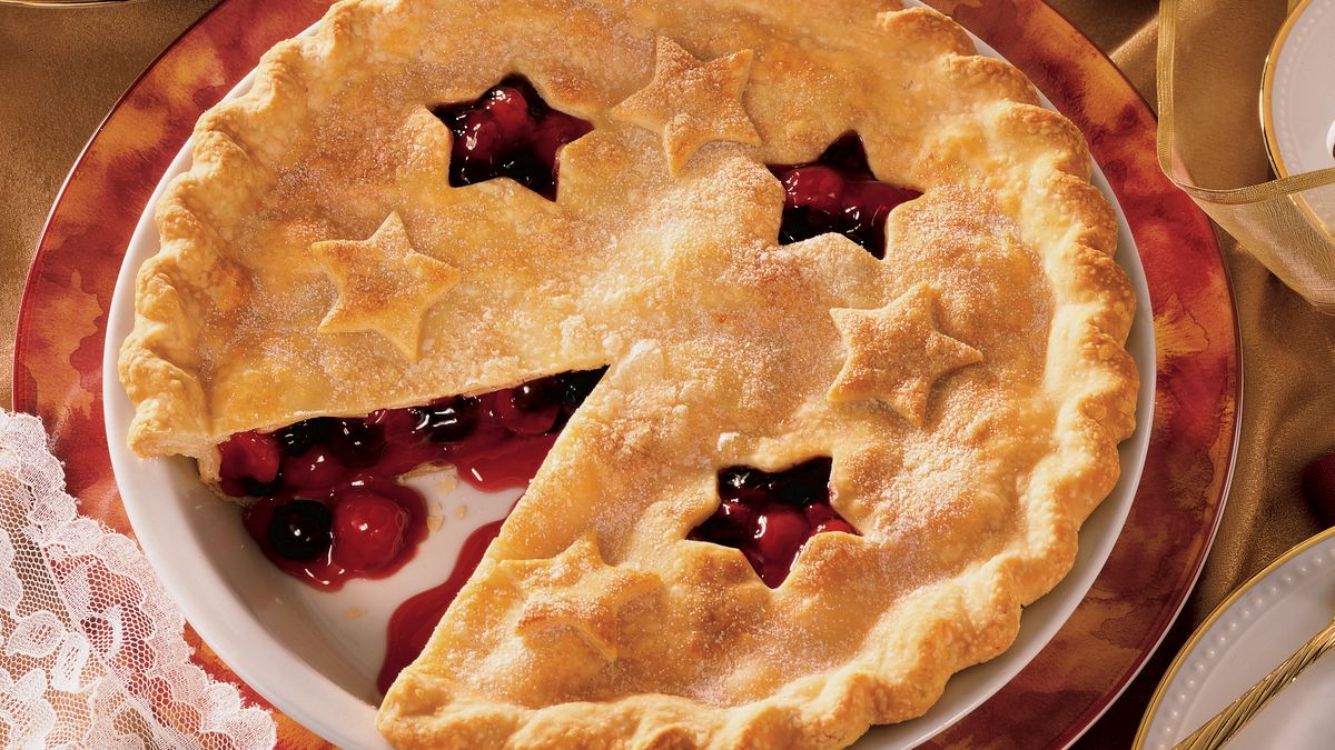 Easy triple berry pie recipes Easy triple berry pie recipes