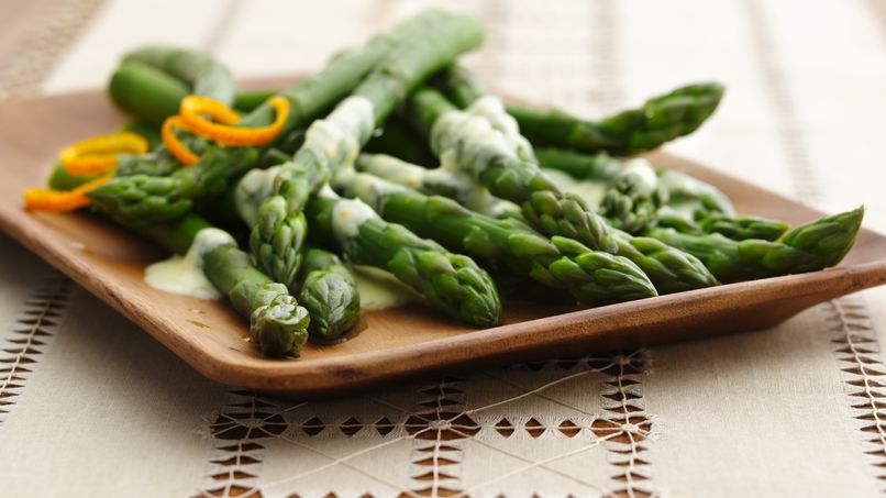 Asparagus with Orange Béarnaise Sauce
