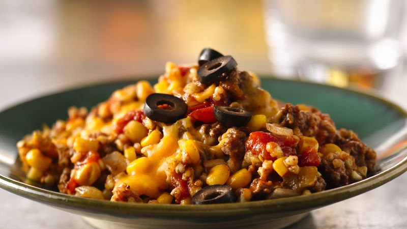 Beef and Kasha Mexicana