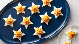 Cookie-Cutter Spicy Deviled Eggs