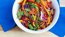 Rainbow Slaw Salad