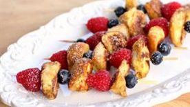 French Toast Kabobs