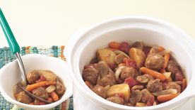 Slow-Cooker Meatball Stew