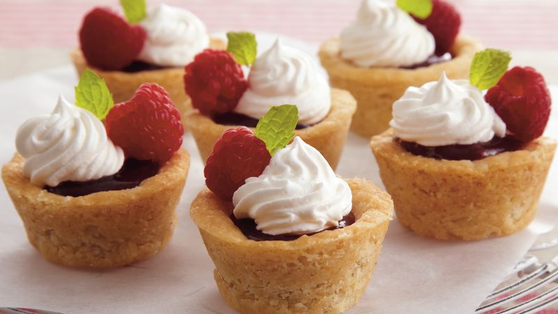 Raspberry Curd Tassies Recipe - BettyCrocker.com