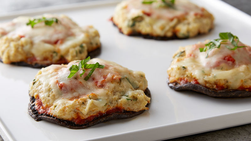 lasagna stuffed portobello mushrooms