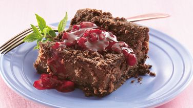 Chocolate-Raspberry Cheesecake Bars