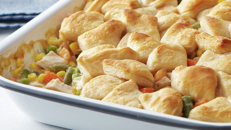 instant pot chicken pot pie recipe with biscuits