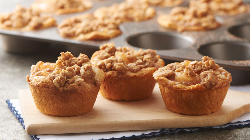 Apple Crisp Biscuit Cups Recipe Pillsbury Com