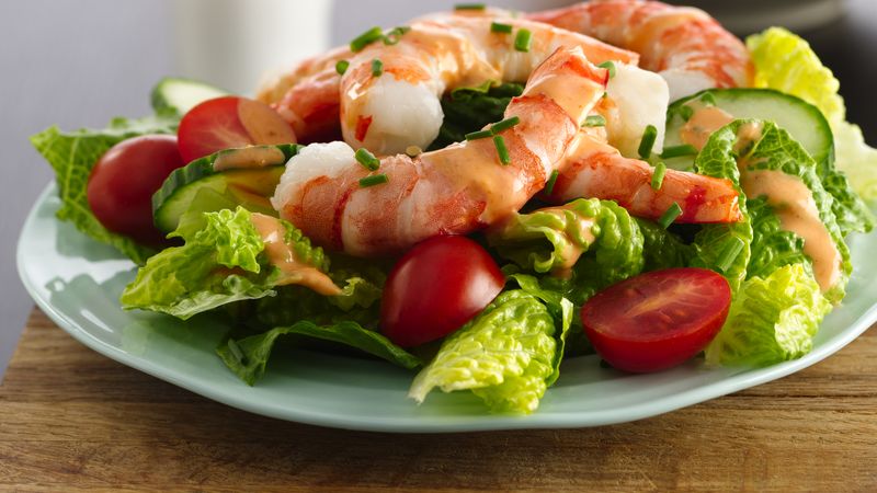 Shrimp Salad With Zesty Dressing Recipe