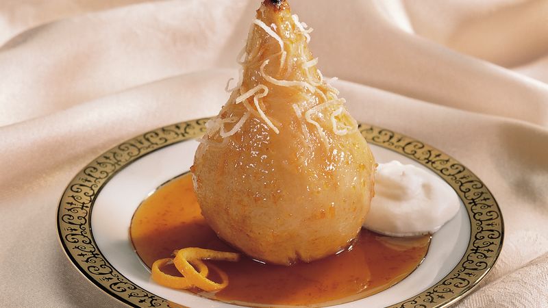 Slow-Cooker Maple-Sauced Pears
