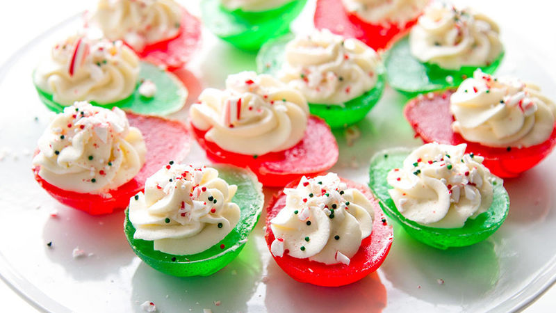 christmas themed jello shots