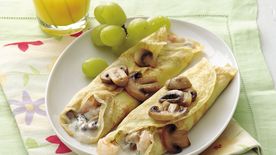 Savory Shrimp Crepes