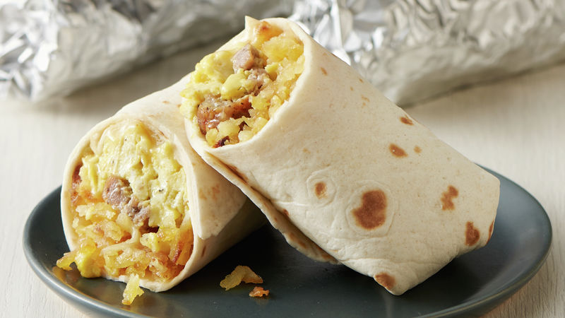 Types of breakfast burritos